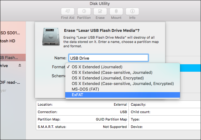 Best partitioning schemes for formatting external ssd for os x 10